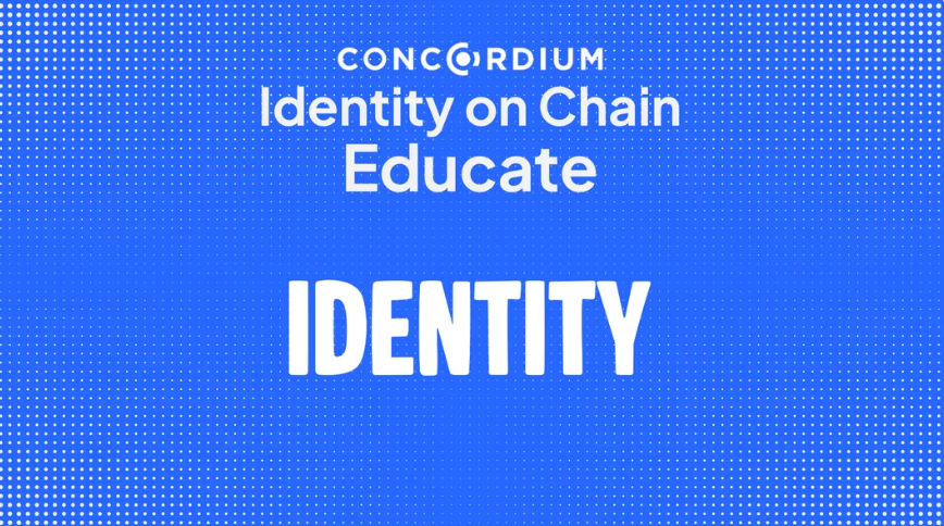 Encode: Concordium 101 Identity