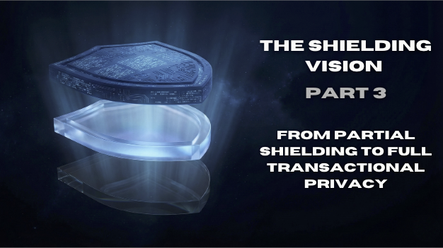 The Shielding Vision Part 3: From Partial Shielding to Full Transactional Privacy