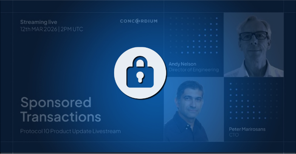 Sponsored Transactions, Protocol 10 Product Update Livesstream